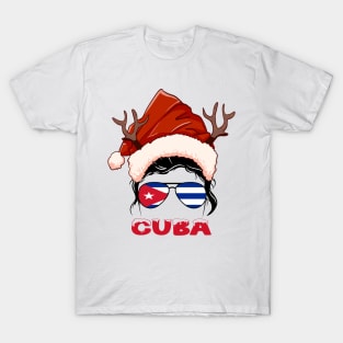 Cuba girl, Cuban Christmas gift , Regalo Navidad Cuba T-Shirt